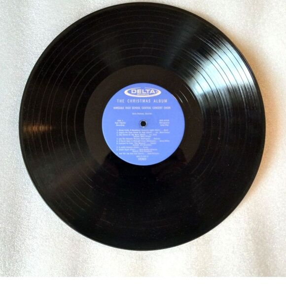 Vtg 1970s Christmas Album LP Hinsdale Central High School Concert Choir Illinois - Picture 4 of 5
